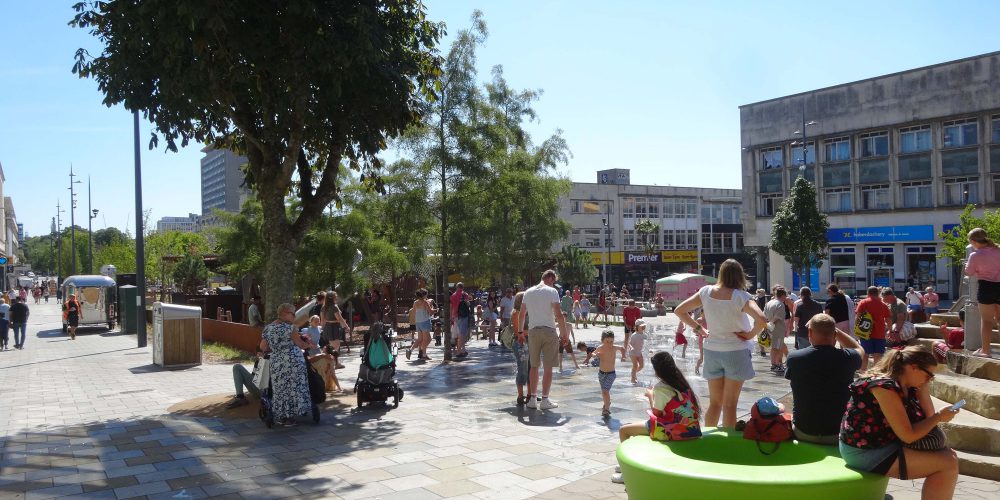 Armada Way Plymouth - Rathbone Partnership Landscape Architects