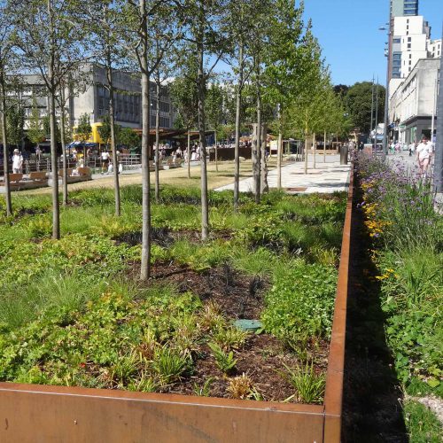 Armada Way Plymouth - Rathbone Partnership Landscape Architects