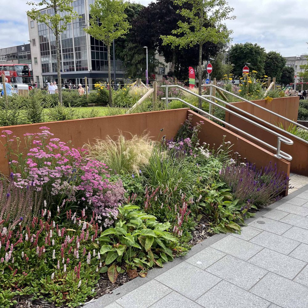 Armada Way Plymouth - Rathbone Partnership Landscape Architects